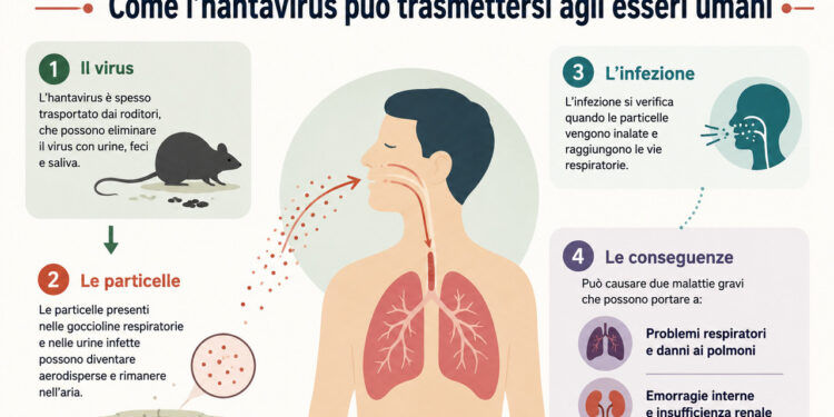 Hantavirus, cos’è il virus trasmesso dai roditori: sintomi, contagio e rischi da conoscere