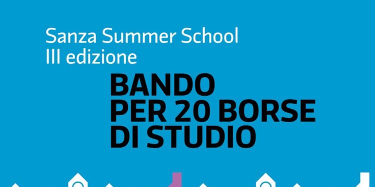 Sanza Summer School: al via il bando per 20 borse di studio da mille euro