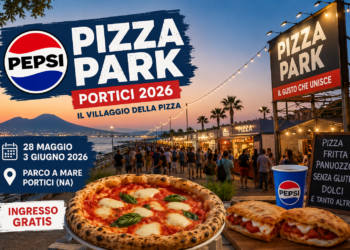 A Portici torna Pepsi Pizza Park: sul lungomare il grande villaggio della pizza con ingresso gratuito