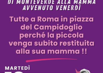 “Restituite la bambina alla madre”: presidio in Campidoglio dopo il caso della piccola di Monteverde
