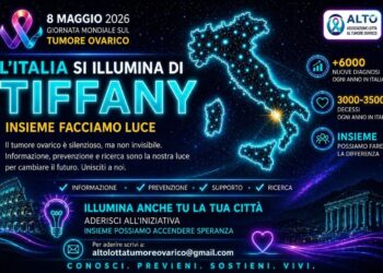 “Mi illumino di tiffany”: venerdì 8 maggio l’Italia si veste di verde per le donne con tumore ovarico