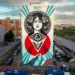 A Ponticelli il murale “Third Eye Open Peace” di OBEY: un messaggio contro la guerra
