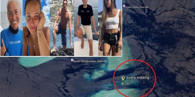 Tragedia alle Maldive, cinque italiani morti durante un’immersione
