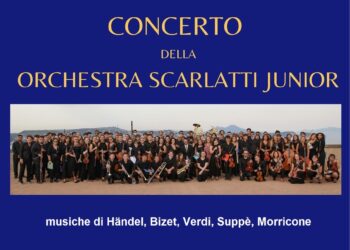 Domenica 28 giugno concerto sinfonico dell’Orchestra Scarlatti Junior