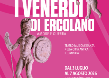 Parco Archeologico di Ercolano: al via I Venerdì di Ercolano, aperture straordinarie serali