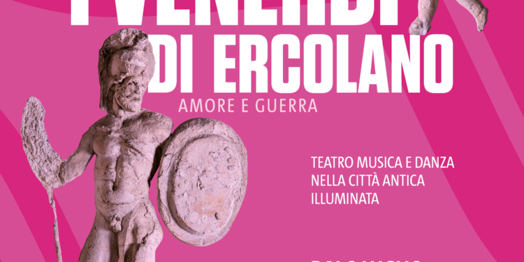 Parco Archeologico di Ercolano: al via I Venerdì di Ercolano, aperture straordinarie serali