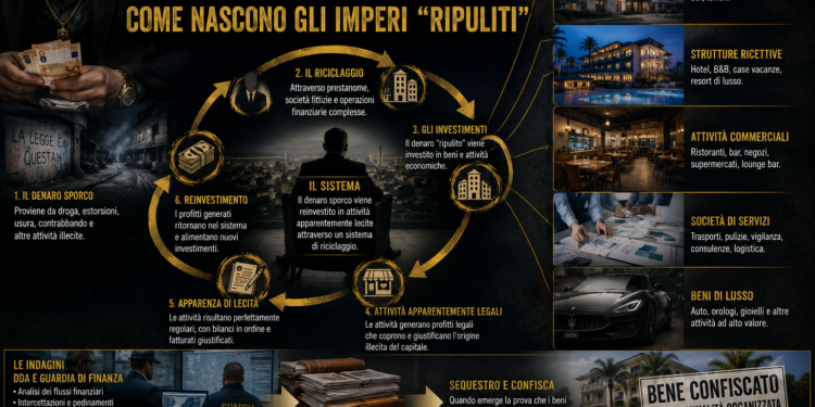 I soldi della camorra tra immobili, hotel e attività commerciali: come nascono gli imperi “ripuliti”