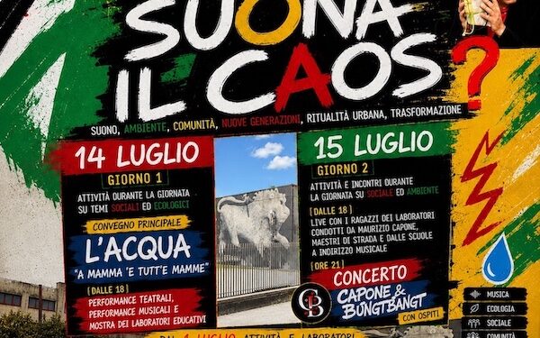 “Come Suona il Caos 2026”, a Ponticelli musica e impegno civile: il festival di Maurizio Capone dal 1° al 15 luglio