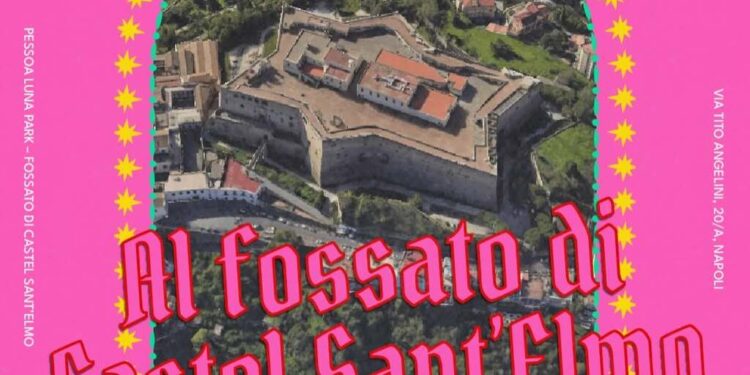 Per la prima volta il Fossato di Castel Sant’Elmo apre al pubblico: torna Pessoa Luna Park