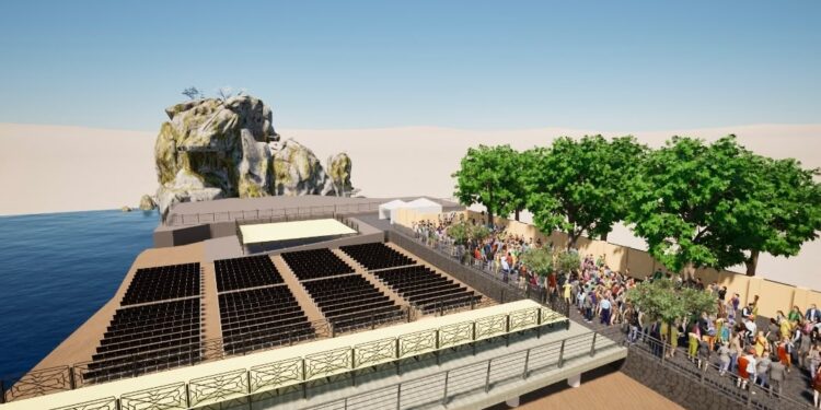 Minori inaugura l’Arena del Mare: sulla spiaggia il nuovo palcoscenico dell’estate 2026