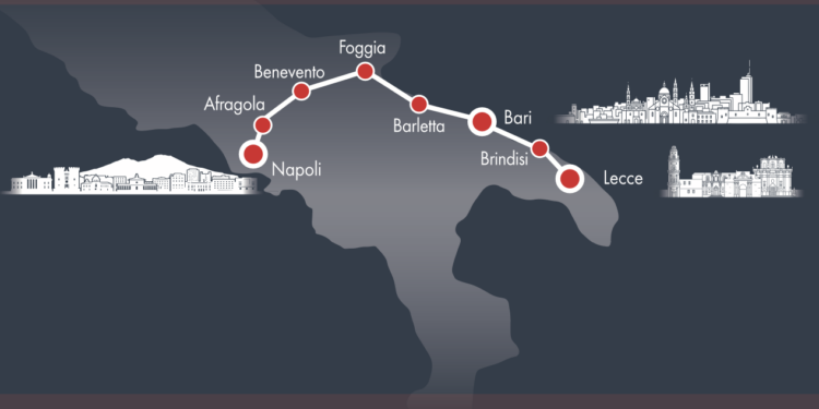 Al via il nuovo Frecciarossa tra Napoli, Bari e Lecce: collegamenti più veloci e senza cambi