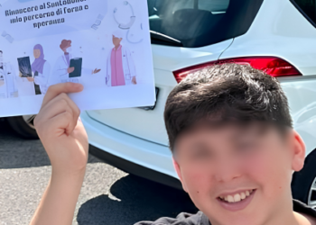 Luigi trasforma il ricovero al Santobono nella tesina di terza media
