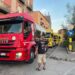 Bagnoli, protesta contro i cantieri dell’America’s Cup: bloccati i camion. «Prima le bonifiche e le case per gli sfollati»