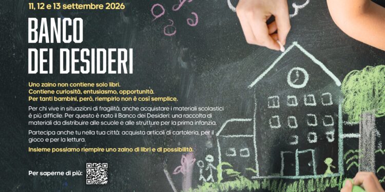 Napoli, torna il Banco dei Desideri: libri e materiale scolastico per i bambini più fragili
