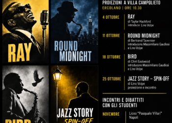 “Note in pellicola”, torna la rassegna di cinema e musica a Villa Campolieto