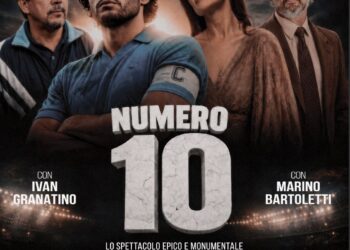 “Numero 10”, Maradona oltre il mito: il 3 ottobre la prima assoluta a Napoli