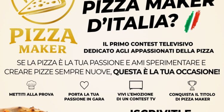Pizza Maker, al via le candidature per il nuovo contest televisivo dedicato alla pizza