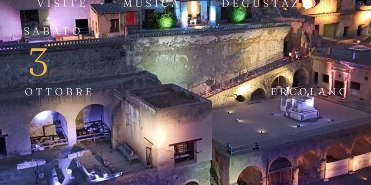Wine Spot agli Scavi: Ercolano apre di sera tra vino, jazz e archeologia