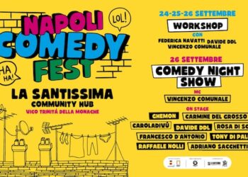 Napoli ride fuori dagli schemi: nasce il Napoli Comedy Fest