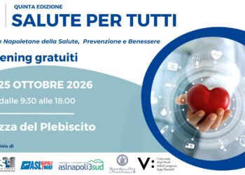 Giornate della salute a Napoli: visite specialistiche in piazza del Plebiscito