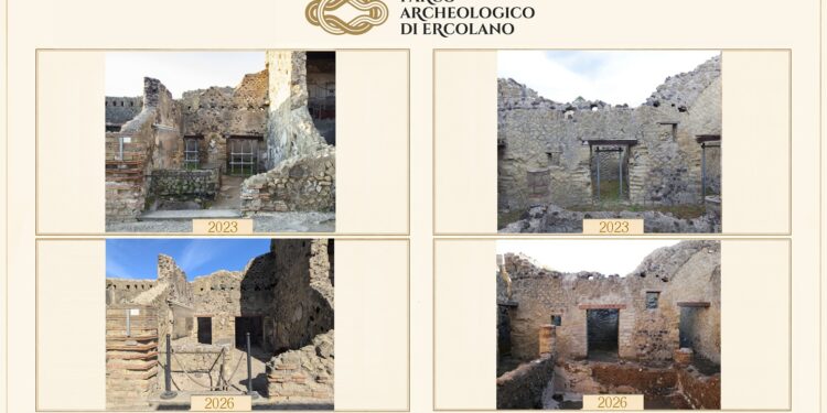 Parco Archeologico Ercolano, riapre al pubblico la Bottega di Priapo
