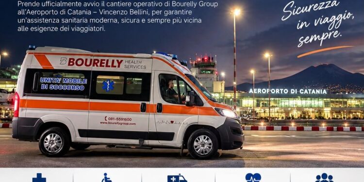Aeroporto Catania: Bourelly Group avvia il presidio sanitario aeroportuale